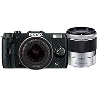 Pentax Q10 12.4 Mp Digital Camera - Black (Kit W 5-15mm Lens 15-45mm Lens)