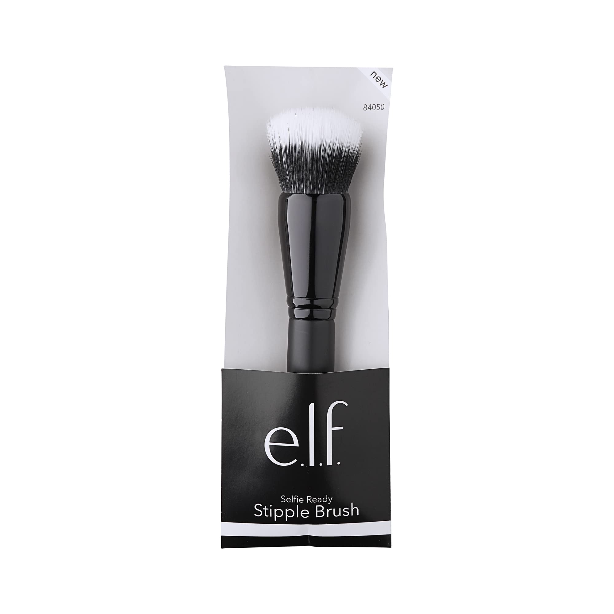 e.l.f. Domed Stipple Brush, Makeup Brush For Blending Product Into Skin, Creates A Soft Focus Effect, Made With Synthetic Bristles