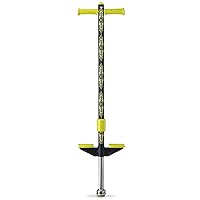 Flybar Propel Pogo Stick for Kids Boys & Girls Ages 5 to 9, 40 to 80 Pounds - New Bright & Vibrant Designs with Comfortable & Safe Rubber Hand Grips - Comes in 3 Exciting Colors