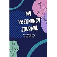 Pregnancy Journal - Logs for every 4 weeks, to do list, mom essentials, baby essentials, hospital bag check sheet, medical visits check sheet, fetal movement tracker, birth plan, and much much more.