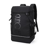 Travel Laptop Backpack for Men & Women - Anti-Theft Business Bag with Shoes Compartment, Water-Resistant Hiking Backpack Fits 17 Inch Notebook, Black