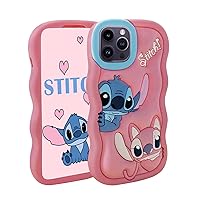 Cases For Phone 14 Pro Max/15 Pro Max Case, Cute 3D Cartoon Cool Soft Silicone Animal Character Waterproof Protector Boys Kids Girls Gifts Cover Housing Skin for iPhone 15 Pro Max/14 Pro Max