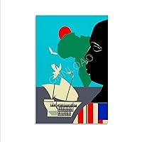 CNNLOAO Collage Artist Romare Bearden Abstract Fun Art Poster (8) Canvas Poster Wall Art Decor Print Picture Paintings for Living Room Bedroom Decoration Unframe-style 08x12inch(20x30cm)