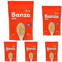 Banza Garlic Olive Oil Chickpea Rice, 7 OZ (Pack of 5)