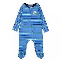 Nike Baby Boy All Over Print Full Zip Footed Coverall