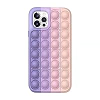 Relieve Stress Phone Case Silicone Shockproof Cute Phone Case for iPhone 11 /iPhone 11 Pro/iPhone 11 Pro Max/iPhone 12/iPhone 12 Pro/iPhone 12 Pro Max (B, for iPhone 11 Pro Max)