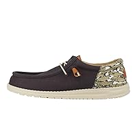 Hey Dude Men's Wally Funk Fish Camo | Men's Shoes | Men Slip-on Loafers | Comfortable & Light-Weight