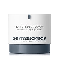 Dermalogica Sound Sleep Cocoon Night Cream Gel for Face, Revitalizing Overnight Moisturizer with Essential Oils - Promotes Restful Sleep for Radiant, Healthier-Looking Skin, 1.7 Fl Oz