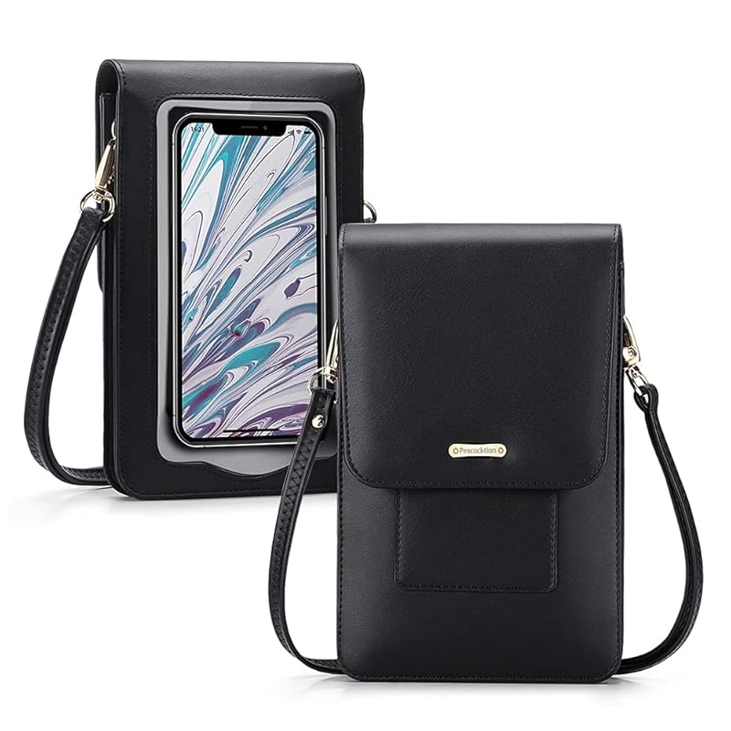 Peacocktion Women's Small Crossbody Cell Phone Purse