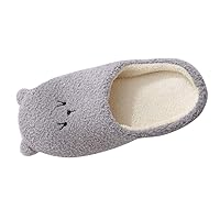 Women Boot Slippers Size 6 Slip-On Shoes Indoor Casual Bear Snow Slippers House Foldable Slippers for Women