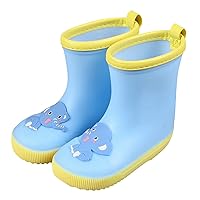 Elephant Cartoon Character Rain Shoes Children's Rain Shoes Boys And Girls Water Shoes Baby Rain Boots Boot Baby Shoes