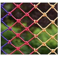 Nylon Rope Net, Child Safety Net, Security Guard Stair Railing Net, Indoor Outdoor Protection Net for Balcony, Garden, Playground Fence Net Rope Netting (Size : 1x1m/3.3x3.3ft)