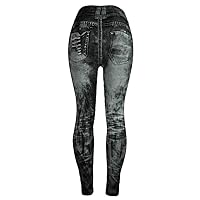 BiCophy Stretchy Yoga Leggings for Women Coloured High Rise Slim Fit Nine-Minute Pants Tummy Cotrol Butt Lifting Gym Workout Athletic Bodybuilding Shaping Tights