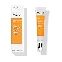 Murad Targeted Eye Depuffer - Anti-Aging Eye Cream, Formulated to Visibly Brighten, Depuff, and Firm Under-Eyes - Ginseng, Lily, and Caffeine Massage Away Puffiness and Under-Eye Bags - 0.5 FL OZ