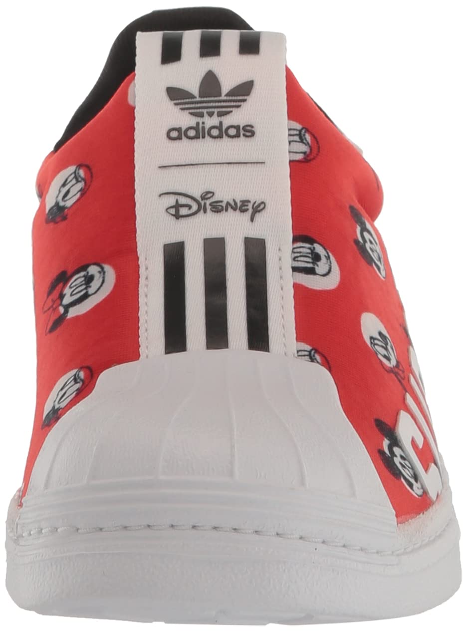 adidas Originals Superstar 360 Sneaker, Vivid Red/White/Black I, 2.5 US Unisex Little Kid
