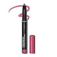 REVLON ColorStay Matte Lite Crayon Lipstick with Built-in Sharpener, Smudge-proof, Water-Resistant Non-Drying Lipcolor, 004 Take Flight, 0.049 oz
