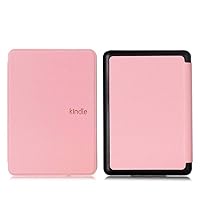 All-New Kindle 2019 10th Generation (Model:J9G29R) Case [NOT for Kindle Paperwhite], Slim Leather Smart Cover with Auto Sleep/Wake Hand Strap for E-Reader Kindle 2019, Pink