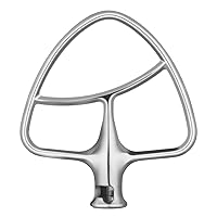 Stainless Steel Flex Edge Beater for KitchenAid Mixer, Fits Tilt-Head Stand Mixer Bowls For 4.5-5 Quart Bowls, Kitchenaid Paddle Attachment by Gvode
