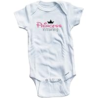 Baby Tee Time Girls' Princess in Training One Piece