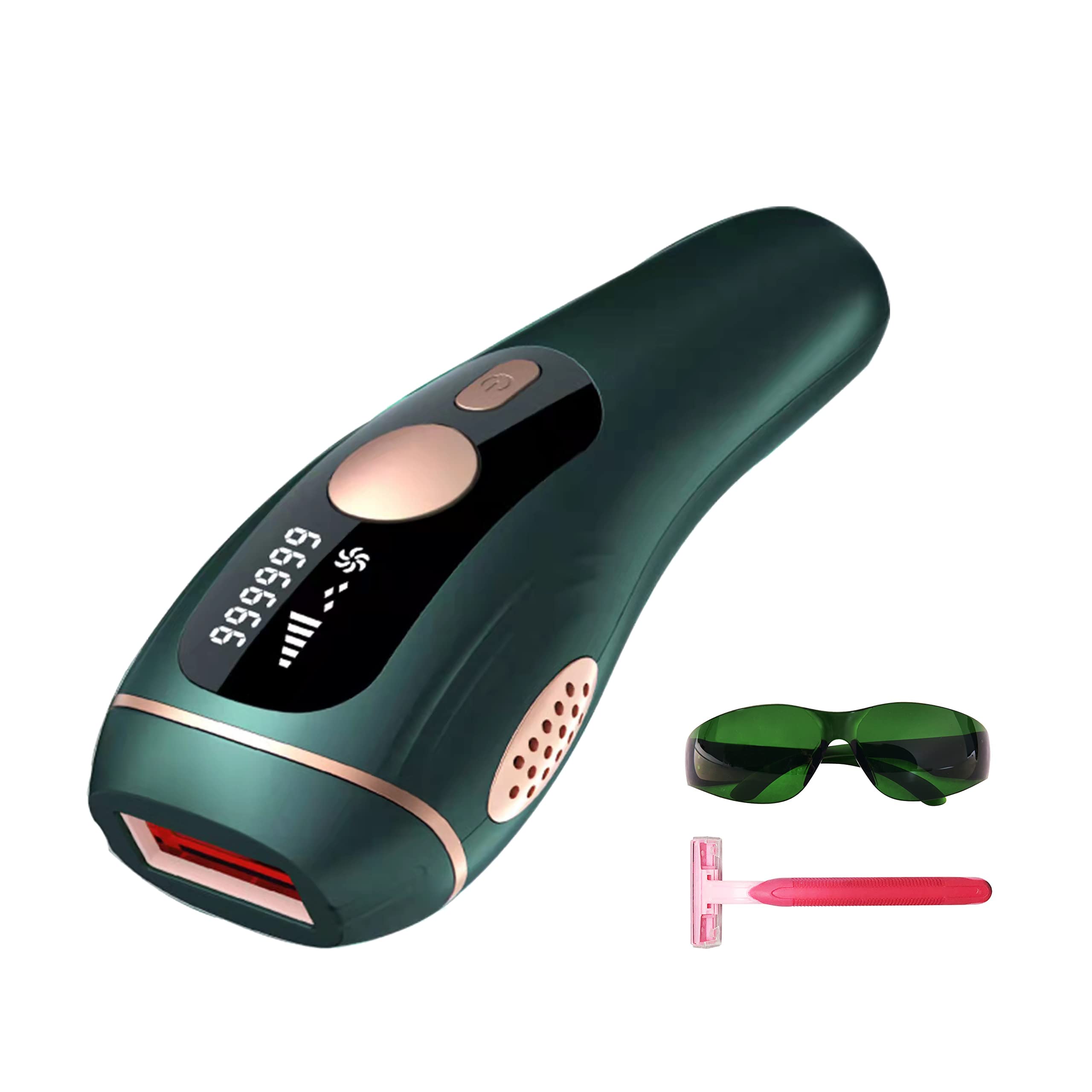 Enthsush IPL Laser Hair Removal for Women and Men at-Home,Permanent Hair Removal, 999,000 Flashes Photo-epilator , Painless Hair Remover,Facial Hair Removal Device for Armpits Legs Arms Bikini Line