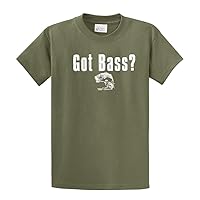 Got Bass T-Shirt Got Bass? Fishing Fisherman Fish Tee Small Large Mouth Outdoors Lake Boat
