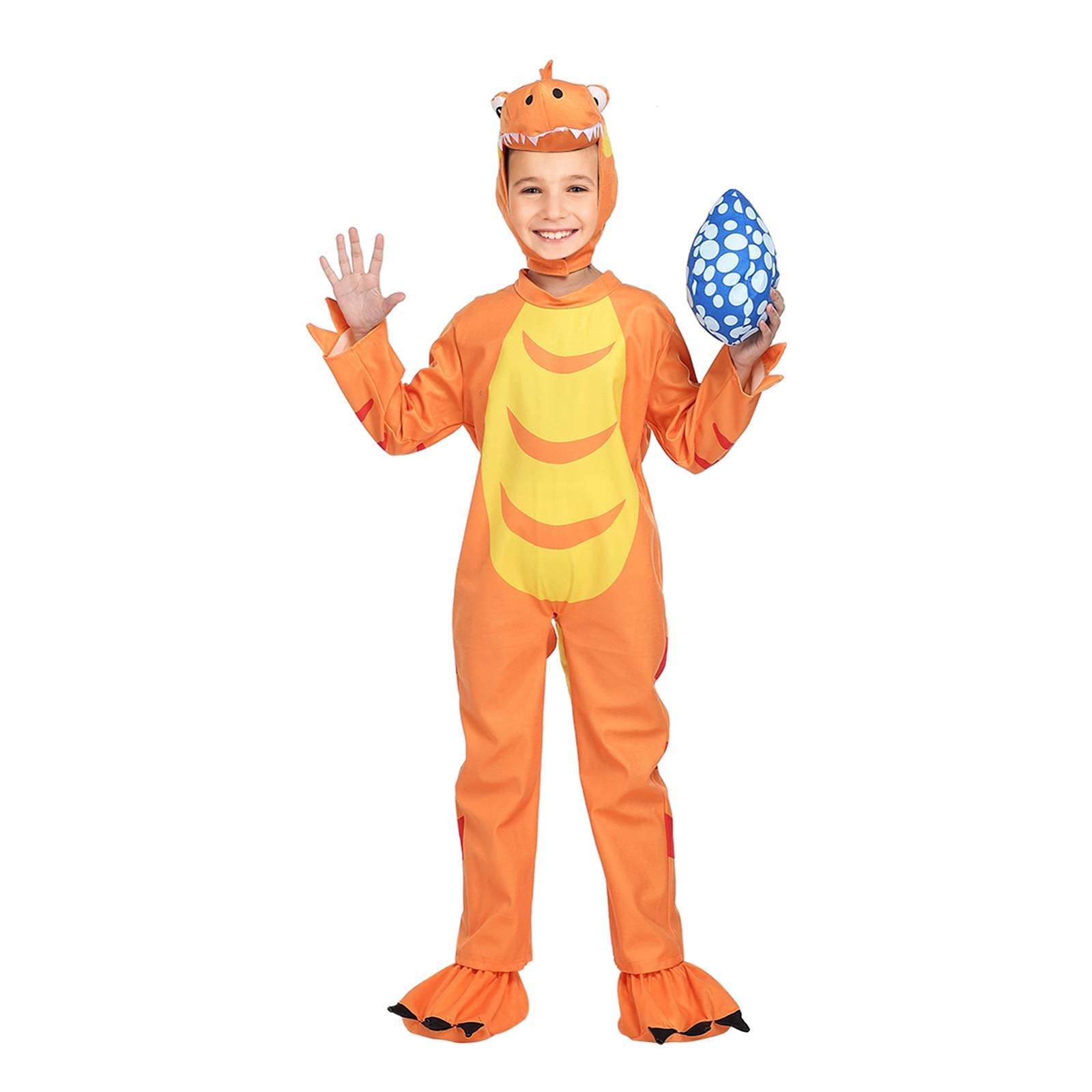 Twister.CK Kids Dinosaur Costume for Halloween Dinosaur Dress Up Party and Role Play,Available in 3 Kids Sizes T S M