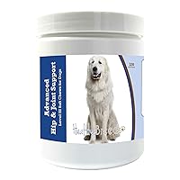 Healthy Breeds Great Pyrenees Advanced Hip & Joint Support Level III Soft Chews for Dogs - Promotes an Active, Comfortable Life with Glucosamine, Chondroitin & Green Lipped Mussel- 120 Count