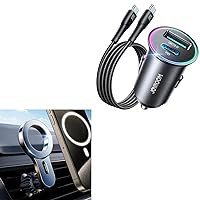 60w car Charger & fits for magsafe car Mount