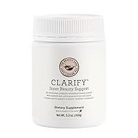 CLARIFY Inner Beauty Support for Clear Skin | Clean, Vegan Inner Beauty Supplements (5.3 oz | 150 g)