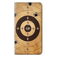 RW3894 Paper Gun Shooting Target PU Leather Flip Case Cover for Google Pixel 8