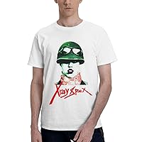 Rock Band T Shirt Mens Fashion Short Sleeve Shirts Summer Casual Tee