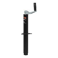 CURT 28250 A-Frame Trailer Jack, 5,000 lbs, 14-1/8 Inches Vertical Travel, CARBIDE BLACK POWDER COAT