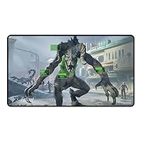 Ultra PRO - Fallout Black Stitched Playmat - V.A.T.S. - for Magic: The Gathering, Limited Edition Collectible Trading Tabletop Gaming Essentials Accessory Supplies