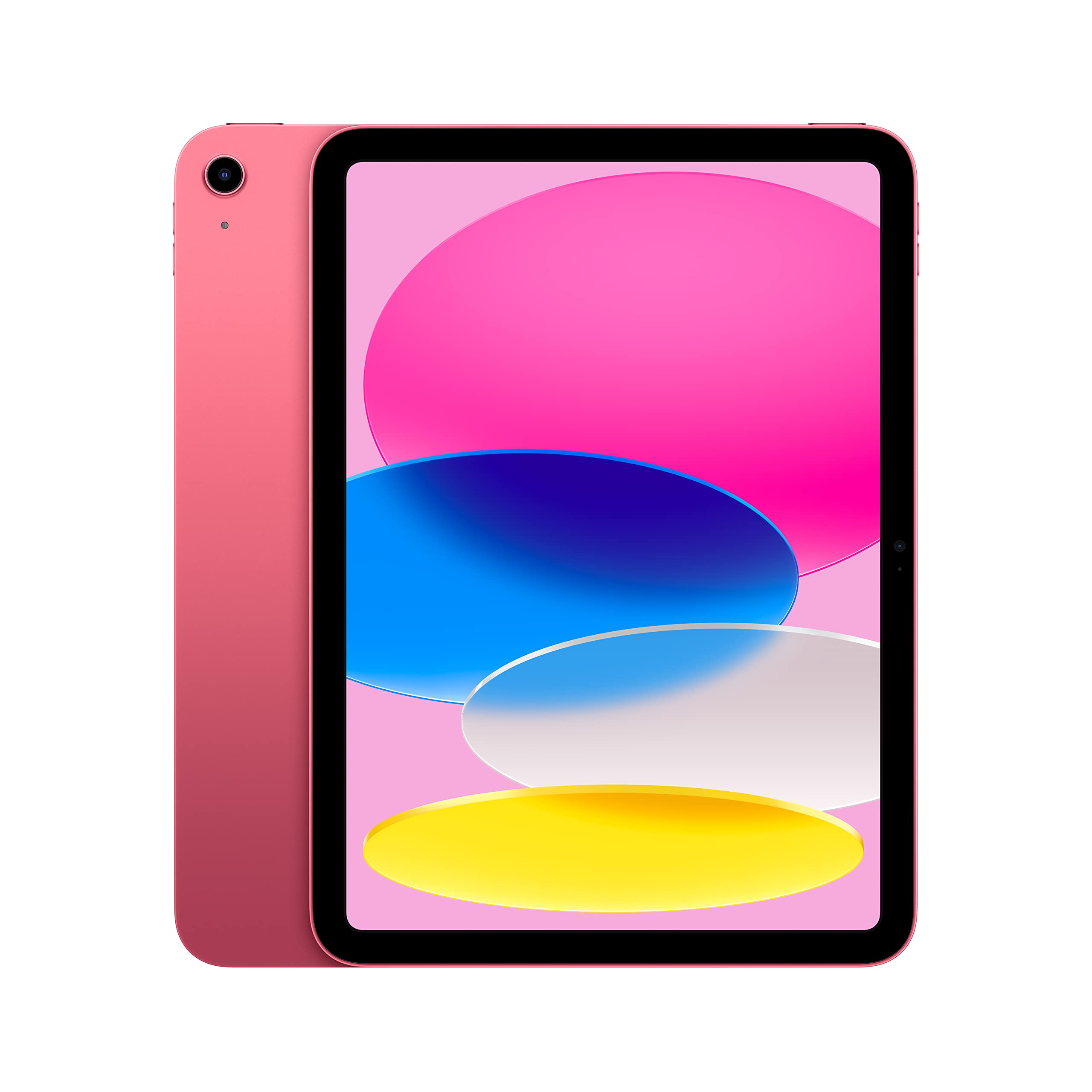 Apple iPad (10th Generation): with A14 Bionic chip, 10.9-inch Liquid Retina Display, 256GB, Wi-Fi 6, 12MP front/12MP Back Camera, Touch ID, All-Day Battery Life – Pink