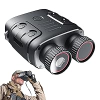 Night Vision Goggles, 1080P Digital Infrared Night Vision Binoculars for Adults Night Vision Scope with 5X Digital Zoom, 7 Level IR and Rechargeable Battery, Infrared Goggle