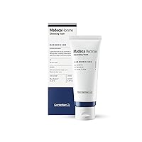 CENTELLIAN 24 Homme Cleansing Foam with TECA and Centella Asiatica for Soothing, Refreshing, and Pore-Cleaning - Gentle Daily Face Wash & Shave for Men for Sensitive Acne Prone Oily Skin (4.05 fl oz)
