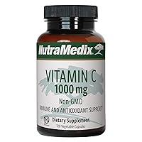Vitamin C 1000mg - Antioxidants Supplement for Immune Support & Heart Health - Vitamin C from Ascorbic Acid - Vegan, Non-GMO (120 Vegetarian Capsules)