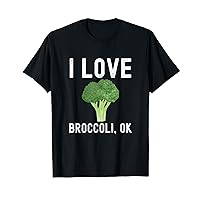 I Love Broccoli OK, Funny Broccoli T-Shirt