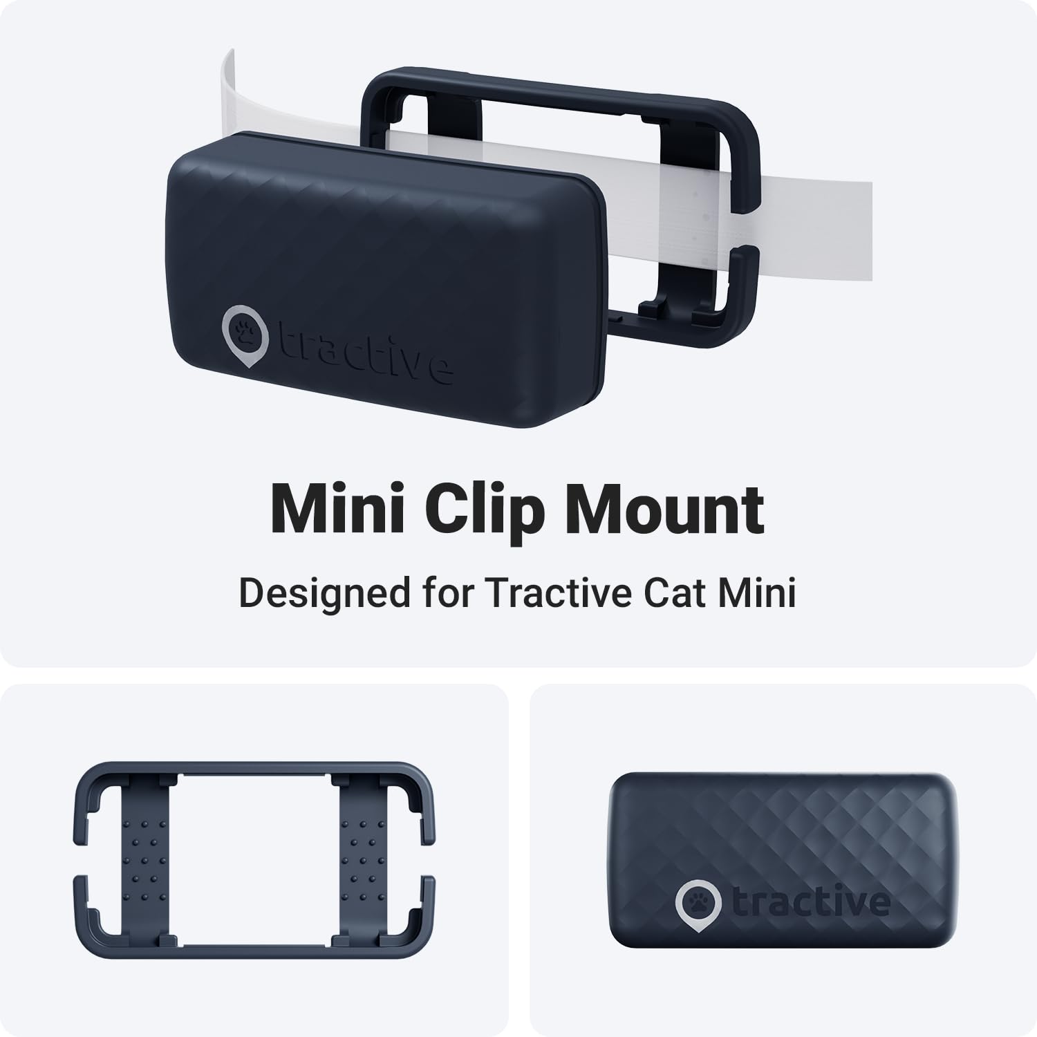 Tractive GPS Cat Mini Clip Mounting (Pack of 2)