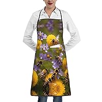 Scottish Retro Print Cooking Aprons Grilling Bbq Kitchen Apron With Pockets Cooking Kitchen Aprons For Women Men Chef