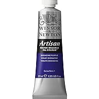 Winsor & Newton Artisan Water Mixable Oil Colour, 1.25-oz (37ml), Dioxazine Purple