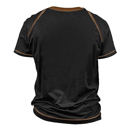 Men's Graphic Tees Letter Print Short Sleeve Casual Summer T Shirts Tops Slim Streetwear Creativity T Shirts