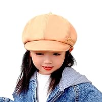 miaotti Casquette Hat, Beret Hat, Hunting, Girls' Hat, Kids Cap, Kids, Girls, With Brim