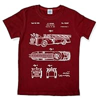 Fire Truck Patent Kid's T-Shirt