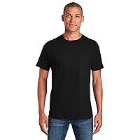 Gildan 5.4 oz Cotton T-Shirt (5000) Tee Medium Black