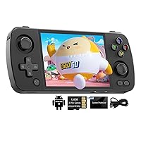 RG405M Retro Game Player Android 12 Handheld Game Console 4’’ IPS Touch Screen Resolution 640*480 Built-in Hall Joystick 128G TF Card with 3170+ Retro Games 64-bit Classic Game Console