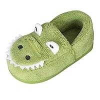 Toddler Boys Girls Fluffy Shoes Warm Cute Animal Home Slipper High Top Girls