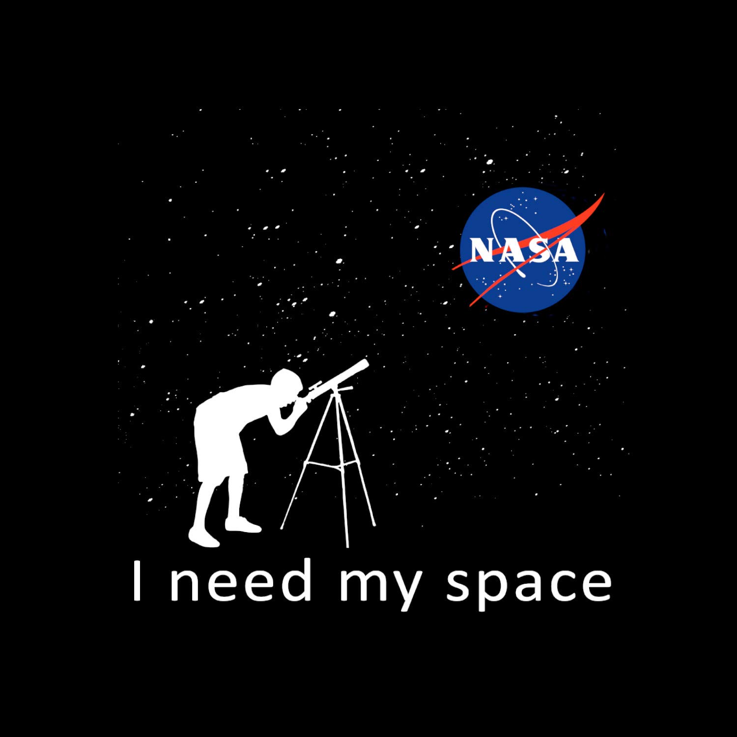 Market Trendz Official Logo NASA I Need My Space | NASA T Shirts Kids | NASA Clothing Men