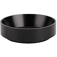 Dosing Rings Aluminum Coffee Powder Dosing Rings Funnel with Magnetic Replacement Coffee Maker Accessory Black(51MM)