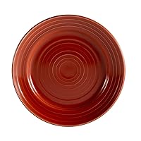 CAC China TG-21R Tango Red Porcelain Plate, 12-Inch, Box of 12